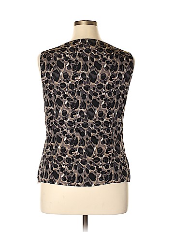 Classiques Entier Sleeveless Silk Top (view 2)