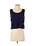 St. John Purple Sleeveless Top Size S - photo 1
