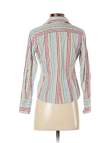 Ann Taylor LOFT Long Sleeve Button-Down Shirt (view 2)
