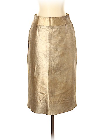 BCBGMAXAZRIA Leather Skirt (view 1)