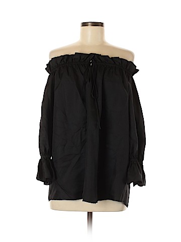 Temperley LONDON 3/4 Sleeve Silk Top (view 1)