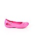 Crocs Solid Pink Flats Size 4 (youth) - photo 1