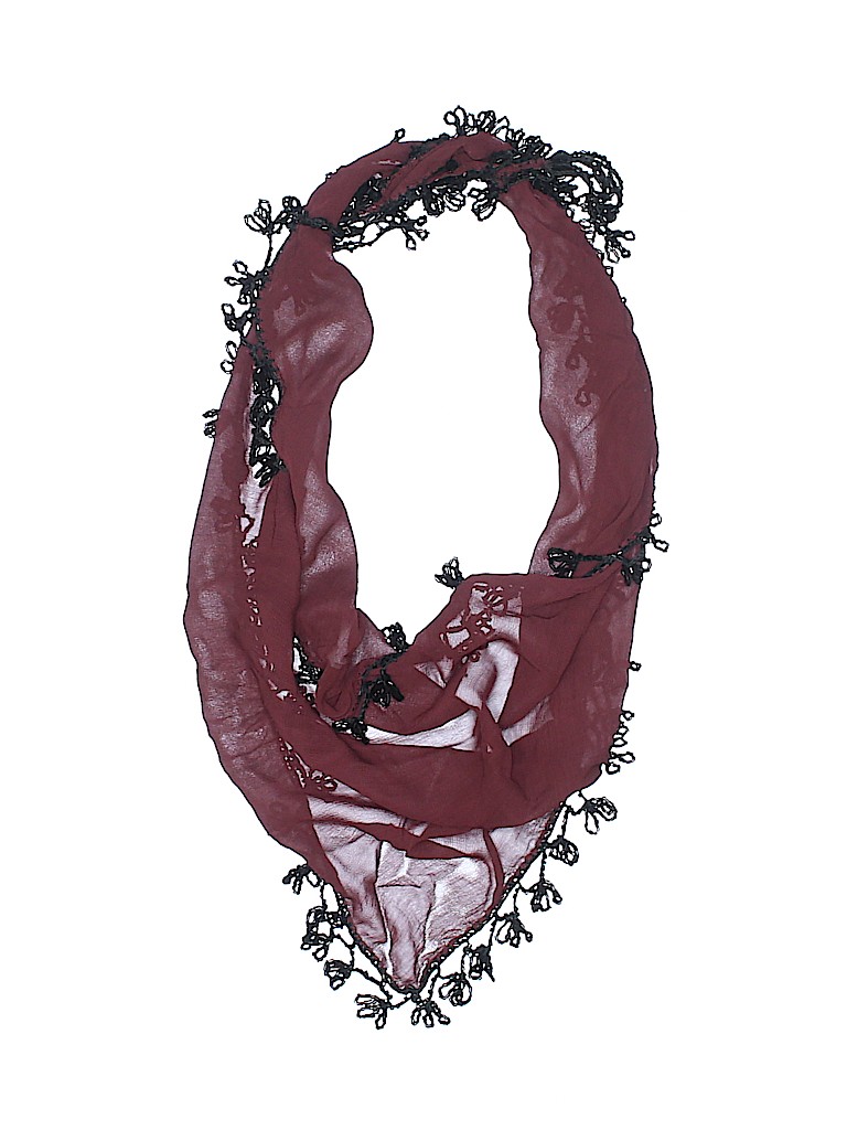 Unbranded Solid Red Scarf One size - photo 1