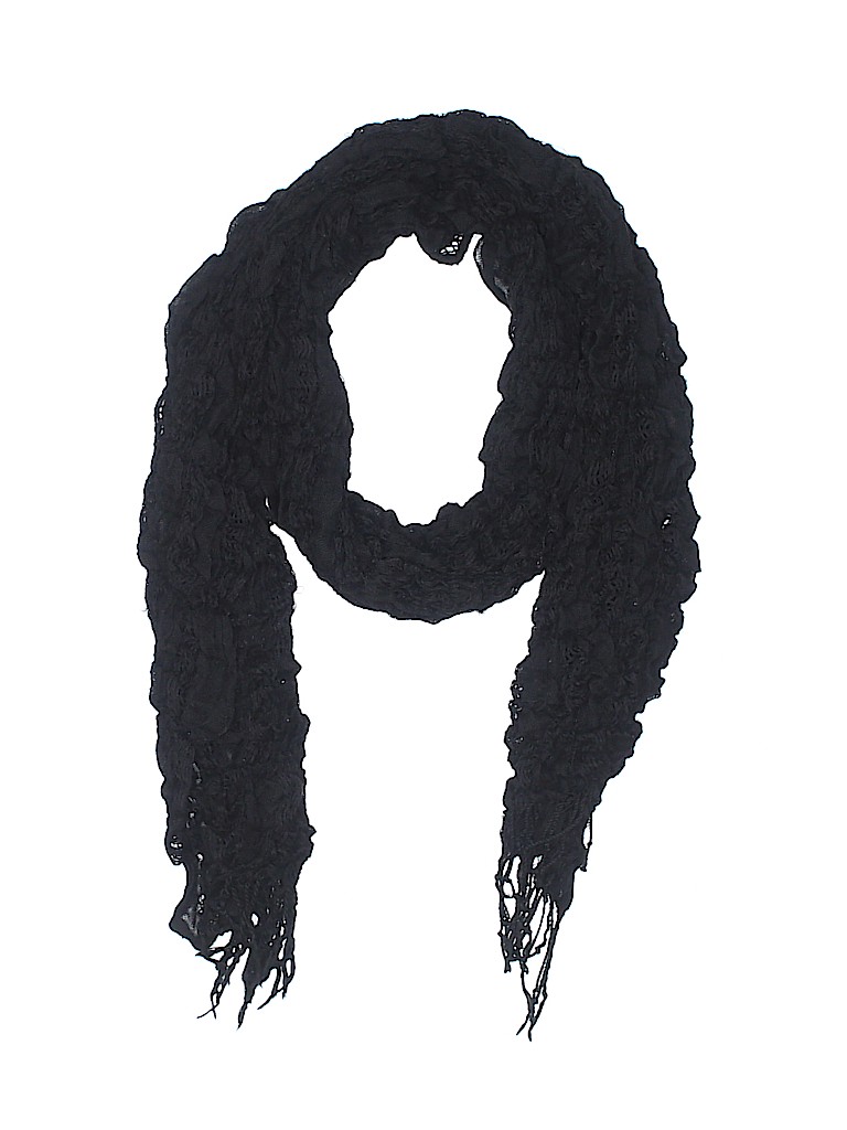 Unbranded Solid Black Scarf One size - photo 1