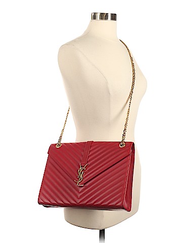 Saint Laurent Leather Shoulder Bag (view 2)