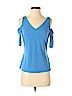 Doncaster Blue Short Sleeve Top Size XS - photo 1