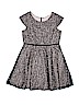 Pippa & Julie 100% Polyester Metallic Black Special Occasion Dress Size 10 - photo 1