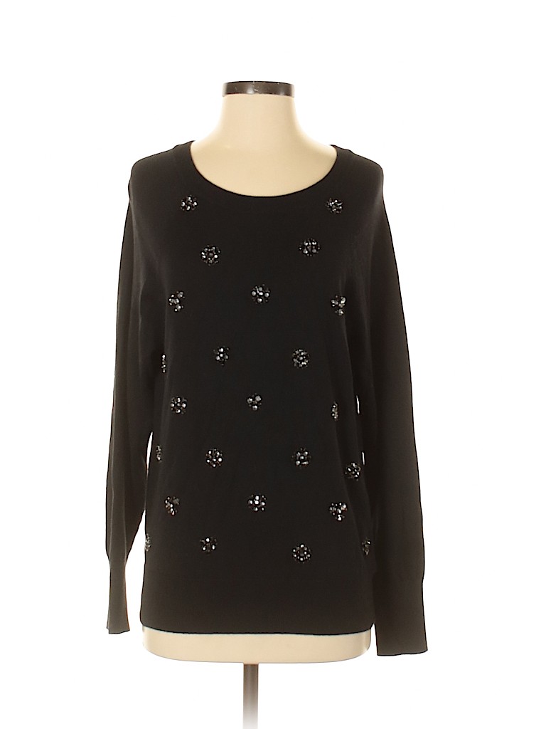 MICHAEL Michael Kors 100% Acrylic Black Pullover Sweater Size S - photo 1