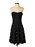 Temperley LONDON 100% Silk Black Cocktail Dress Size 4 - photo 1