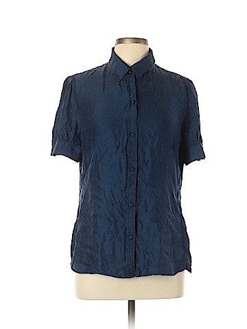 Banana Republic Short Sleeve Silk Top (view 1)