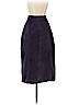 Carolina Herrera 100% Suede Purple Casual Skirt Size 4 - photo 1