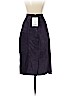Carolina Herrera 100% Suede Purple Casual Skirt Size 4 - photo 2