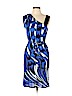 Emilio Pucci 100% Viscose Blue Casual Dress Size 10 - photo 1