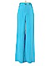 Rebecca Minkoff 100% Silk Blue Silk Pants Size 6 - photo 1