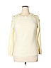 TOBI 100% Acrylic Ivory Pullover Sweater Size L - photo 1