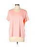 Lands' End 100% Cotton Pink Short Sleeve T-Shirt Size L (petite) - photo 1