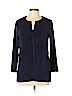 Talbots Blue Fleece Size L (petite) - photo 1