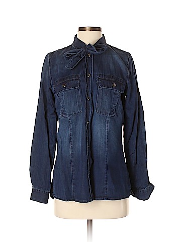 CAbi Long Sleeve Button-Down Shirt (view 1)