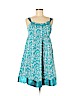 Donna Ricco 100% Cotton Blue Cocktail Dress Size 6 (petite) - photo 1