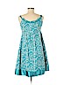 Donna Ricco 100% Cotton Blue Cocktail Dress Size 6 (petite) - photo 2