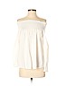 Premise Studio White Long Sleeve Blouse Size S - photo 1