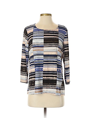 JM Collection Long Sleeve Top (view 1)