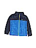 Columbia 100% Polyester Solid Blue Fleece Jacket Size 4T - photo 1
