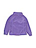 Columbia 100% Polyester Solid Purple Fleece Jacket Size 4T - photo 2