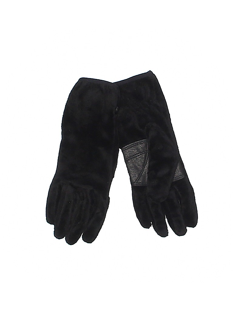 Columbia 100% Polyester Solid Black Gloves Size M - photo 1