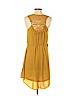 H&M 100% Polyester Yellow Casual Dress Size 4 - photo 2