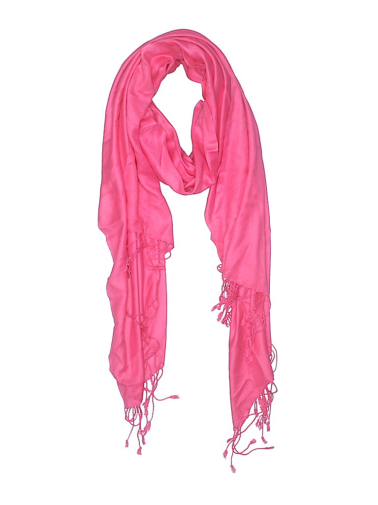 Unbranded Solid Pink Scarf One size - photo 1