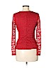 Candie's Red Long Sleeve Top Size S - photo 2