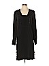 Derek Lam 100% Silk Black Cocktail Dress Size 36 - photo 1