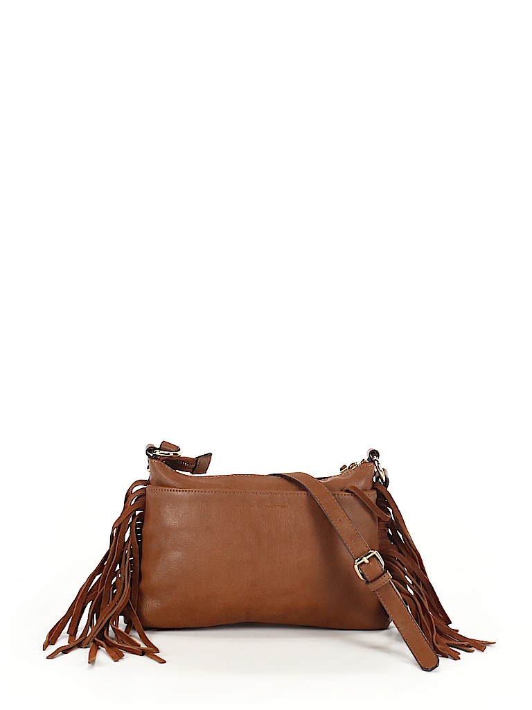 French Connection Solid Brown Crossbody Bag One Size 76 off thredUP