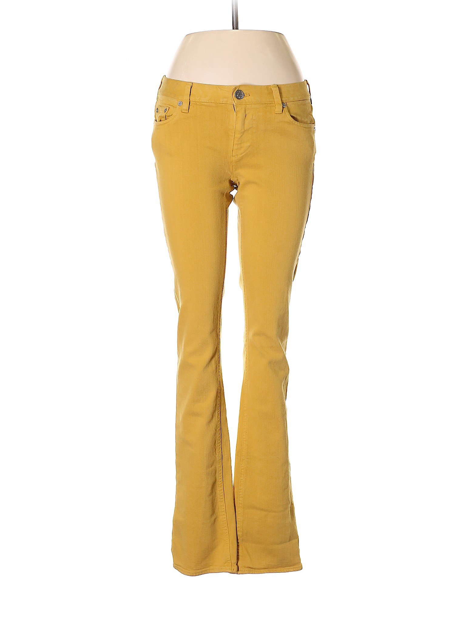 J Crew Women Yellow Jeans 28W EBay   Retina 