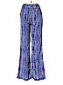 Aqua 100% Polyester Blue Casual Pants Size S - photo 2