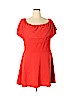 Boohoo Boutique Red Cocktail Dress Size 16 - photo 1