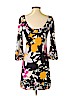 Diane von Furstenberg 100% Silk Pink Casual Dress Size 2 - photo 2