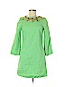 an original MILLY of New York 100% Cotton Green Casual Dress Size 6 - photo 1