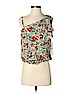 Nanette Lepore 100% Silk Blue Sleeveless Silk Top Size 2 - photo 1