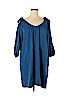 Holding Horses Blue Casual Dress Size XL - photo 1