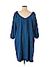 Holding Horses Blue Casual Dress Size XL - photo 2