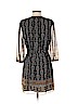 Madewell 100% Polyester Damask Paisley Baroque Print Aztec Or Tribal Print Black Casual Dress Size 00 - photo 2