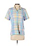 Koret Blue Short Sleeve Button-Down Shirt Size S - photo 1