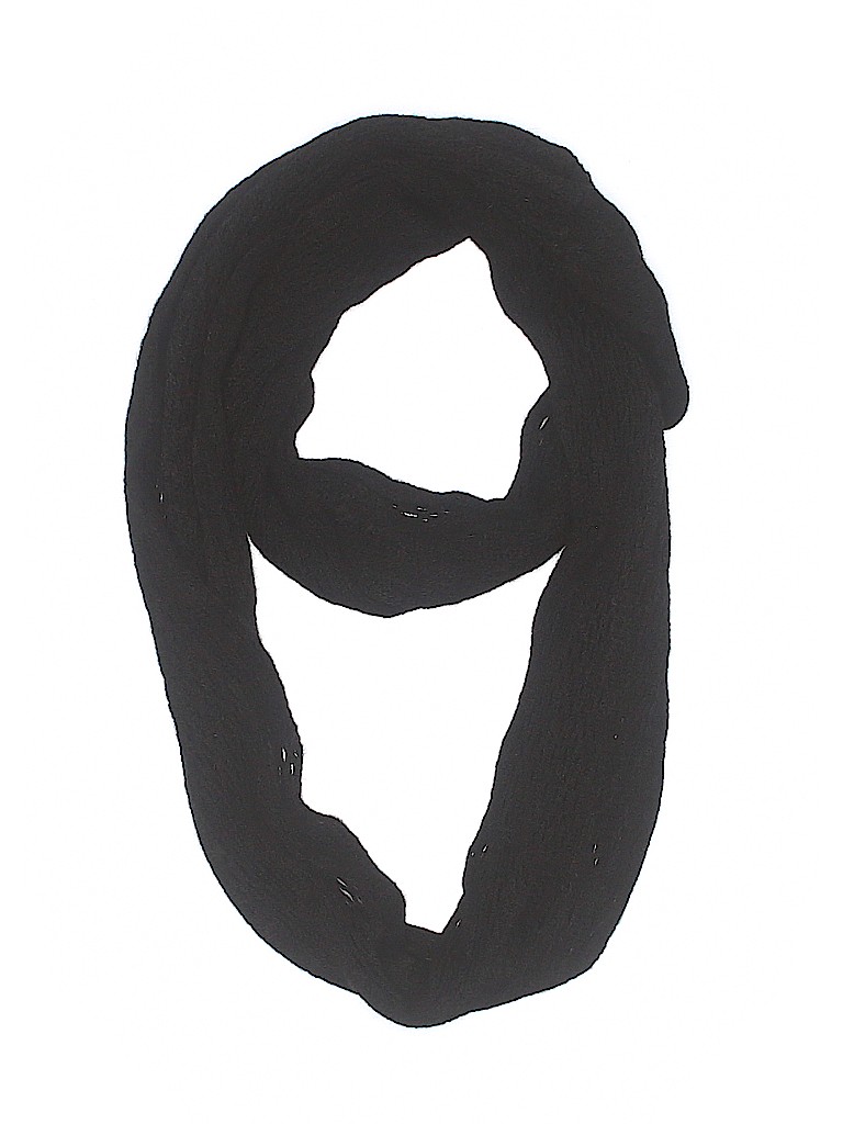 Unbranded 100% Acrylic Solid Black Scarf One size - photo 1