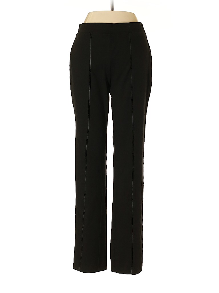 Susan Graver Solid Black Casual Pants Size XS - 93% off | thredUP