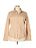 Calvin Klein 100% Cotton Tan Long Sleeve Button-Down Shirt Size XXL - photo 1