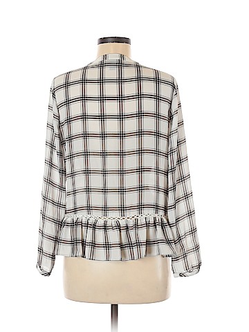 a.n.a. A New Approach Long Sleeve Blouse (view 2)
