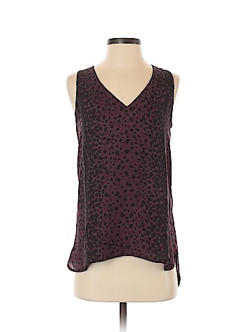 Vince. Sleeveless Silk Top (view 1)