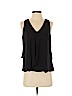 Theory 100% Silk Black Sleeveless Silk Top Size P (petite) - photo 1